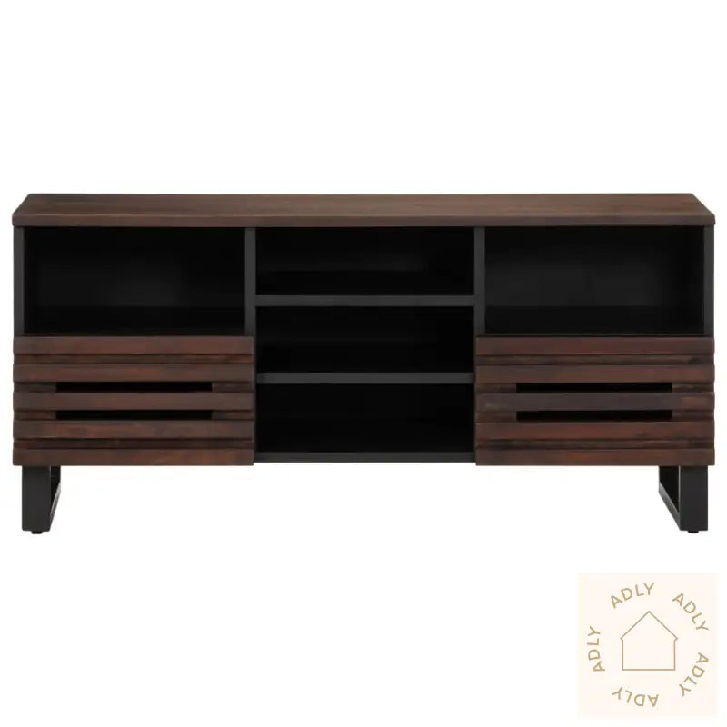 Tv-Benk Brun 100X34X46 Cm Heltre Mango