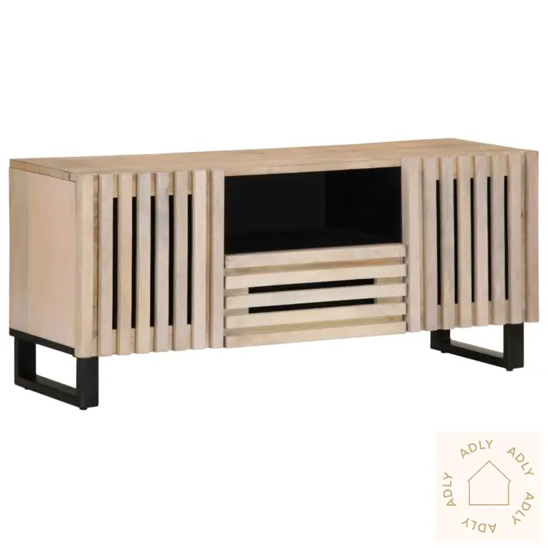 Tv-Benk 100X34X46 Cm Heltre Mango