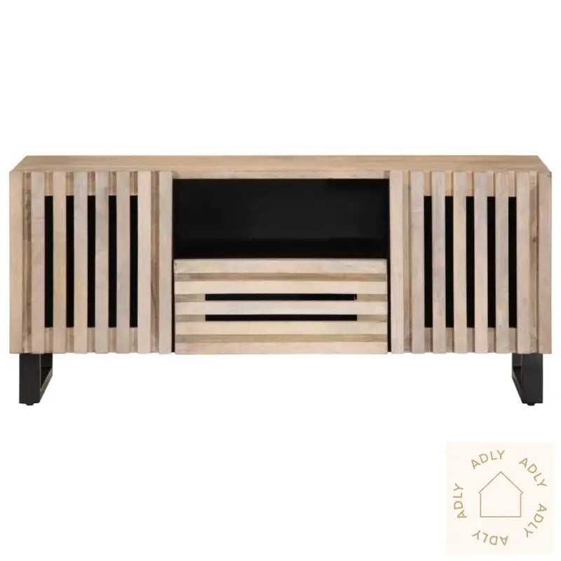 Tv-Benk 100X34X46 Cm Heltre Mango