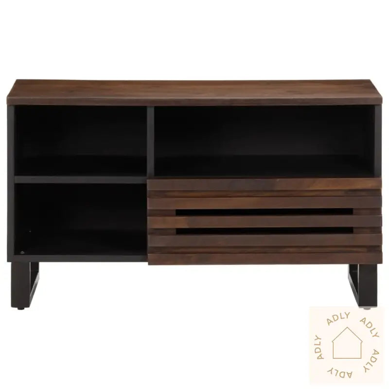 Tv-Benk Brun 80X34X46 Cm Heltre Mango