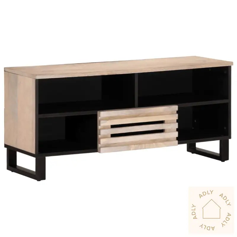 Tv-Benk 100X34X46 Cm Heltre Mango