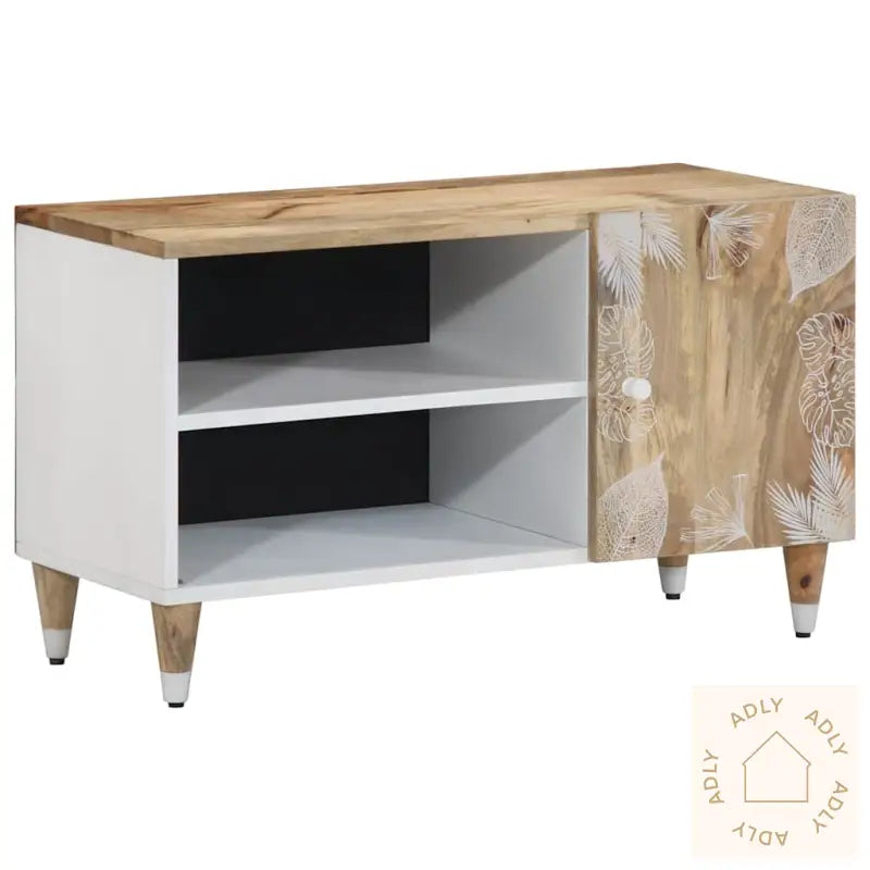 Tv-Benk 80X31,5X46 Cm Heltre Mango