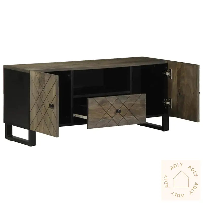 Tv-Benk 105X33X46 Cm Heltre Mango