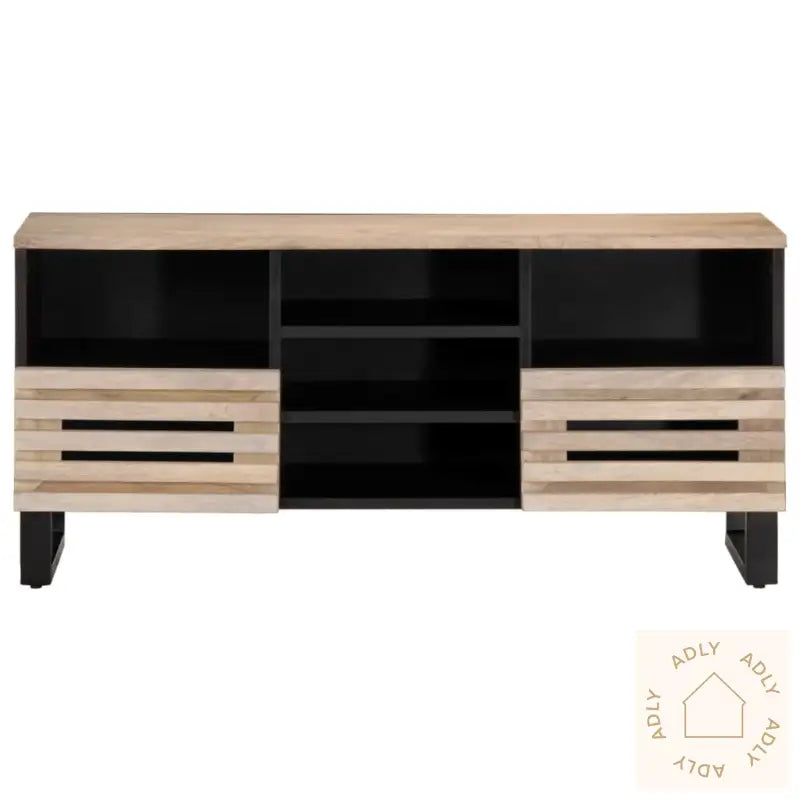 Tv-Benk 100X34X46 Cm Heltre Mango