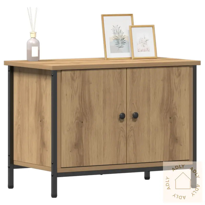 Tv-Benk Artisan Eik Sponplate 60 X 35 X 45 Cm Tv-Benk