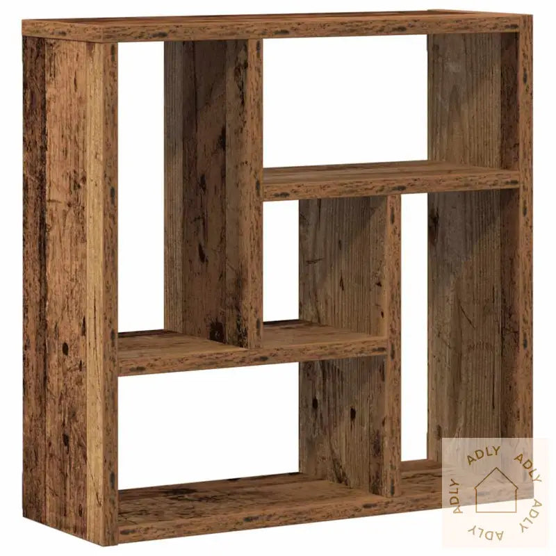 Vegghylle Gammelt Tre 45X16X45 Cm Konstruert Tre