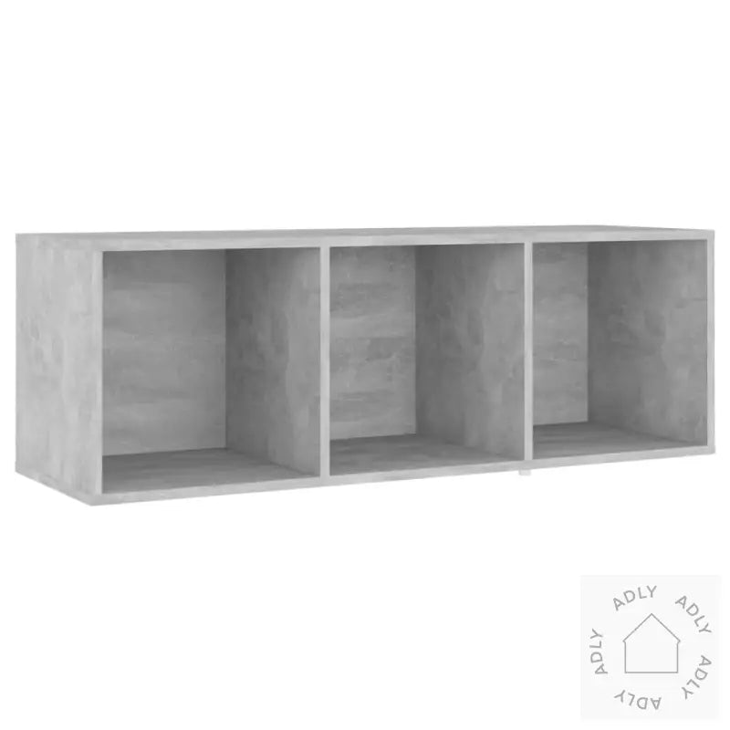 Tv-Benk Betonggrå 107X35X37 Cm Konstruert Tre