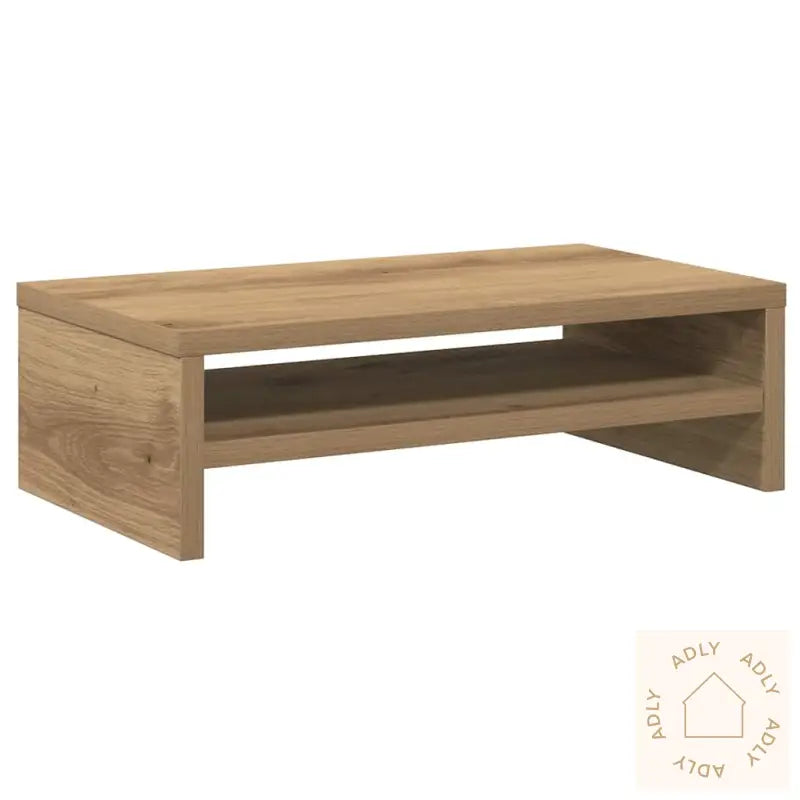 Skjermstativ Artisan Eik 42X24X13 Cm Konstruert Tre