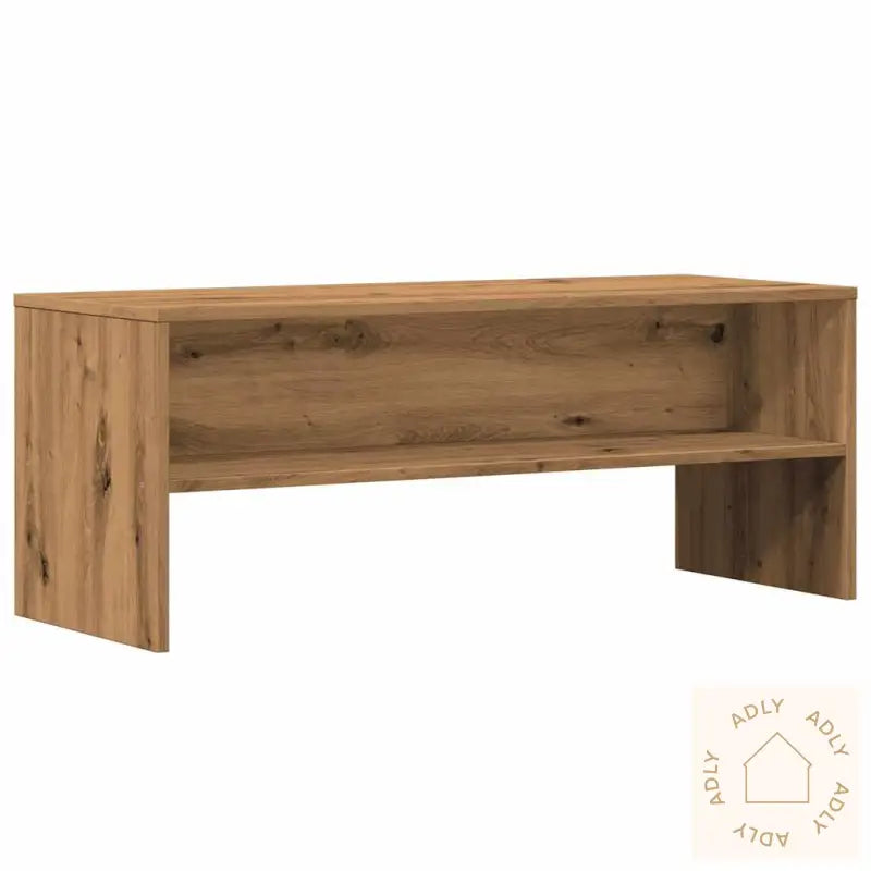 Tv-Benk Artisan Eik 100X40X40 Cm Konstruert Tre