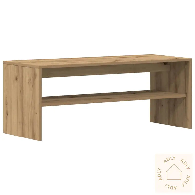Tv-Benk Artisan Eik 100X40X40 Cm Konstruert Tre
