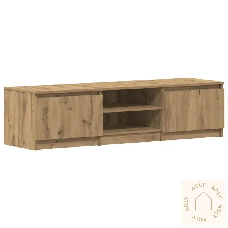Tv-Benk Artisan Eik 140X40X36 Cm Konstruert Tre