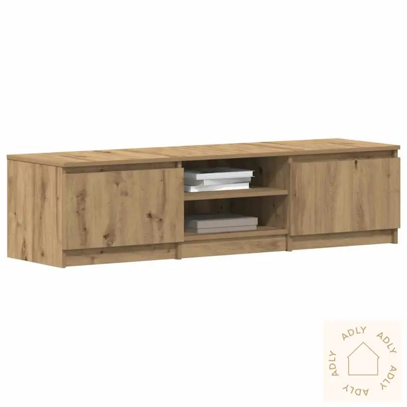 Tv-Benk Artisan Eik 140X40X36 Cm Konstruert Tre