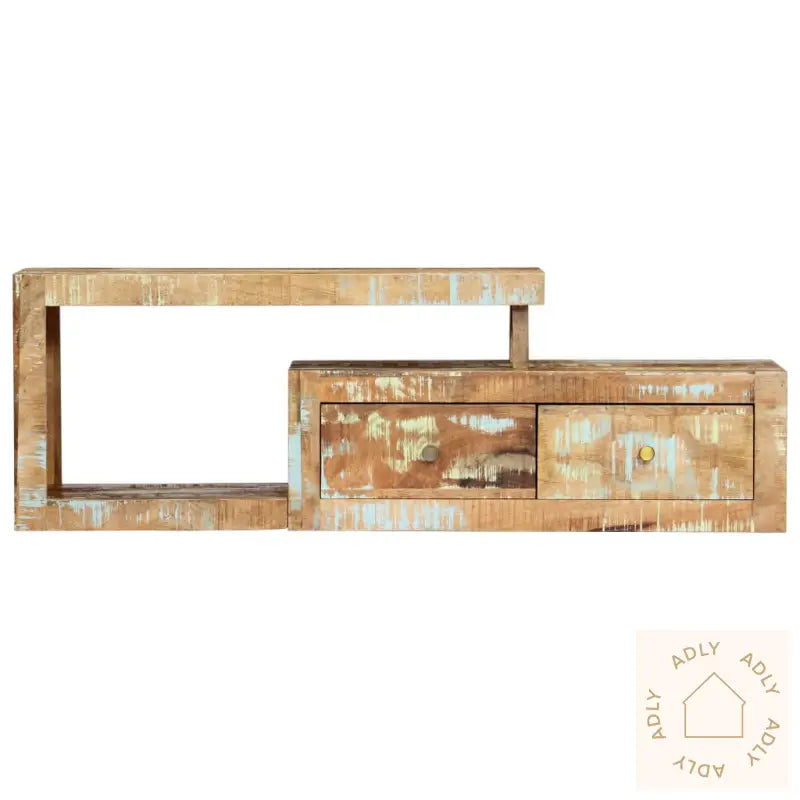 Tv-Benk 120X30X40 Cm Gjenvunnet Heltre