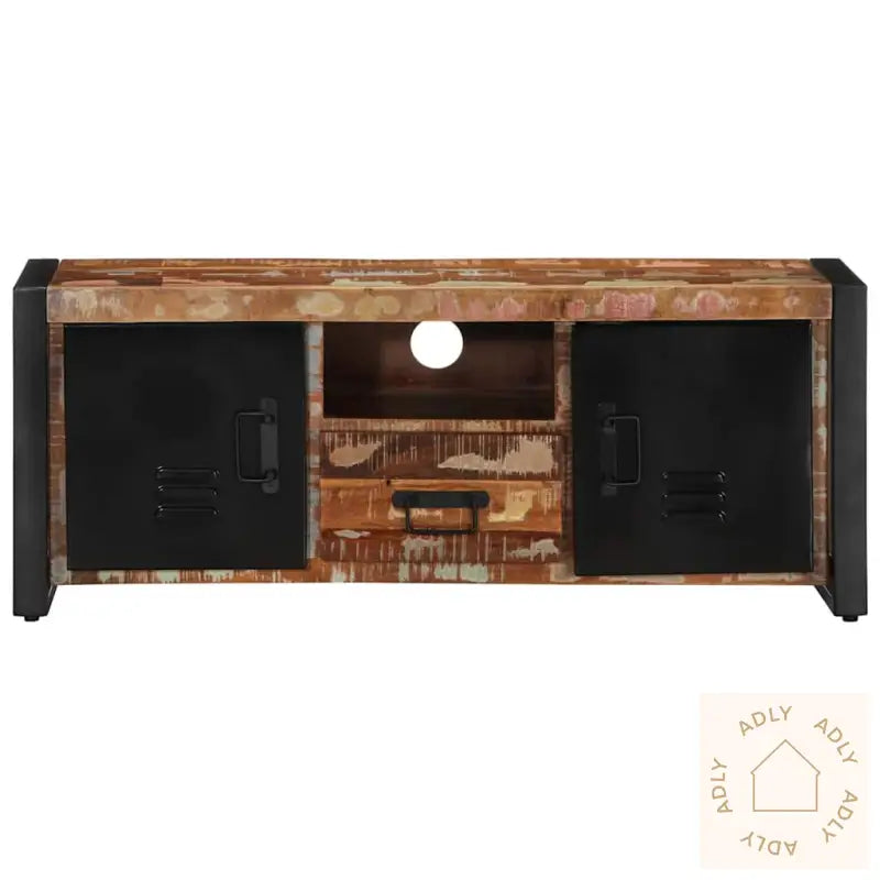 Tv-Benk 100X30X40 Cm Gjenvunnet Heltre
