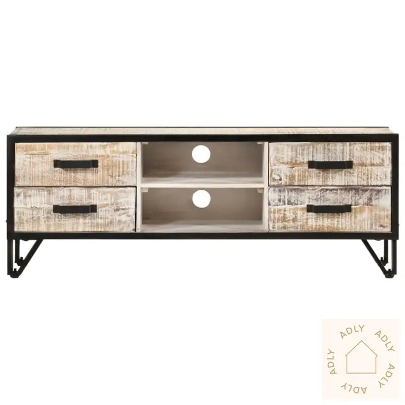 Tv-Benk 110X30X41 Cm Heltre Akasie