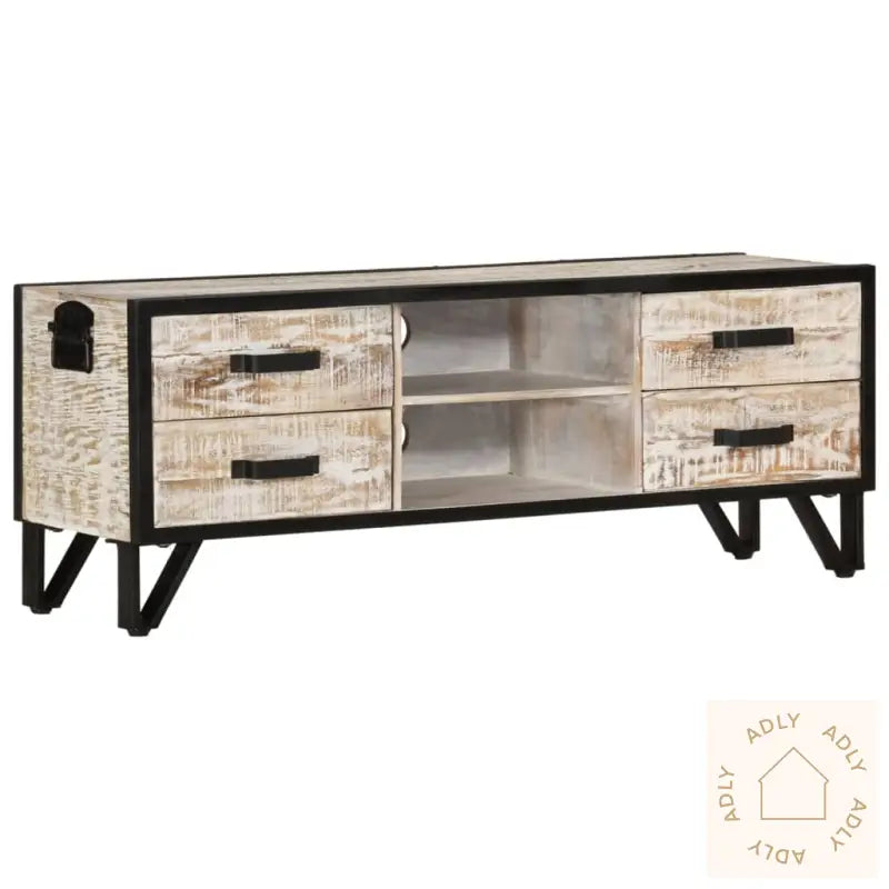 Tv-Benk 110X30X41 Cm Heltre Akasie