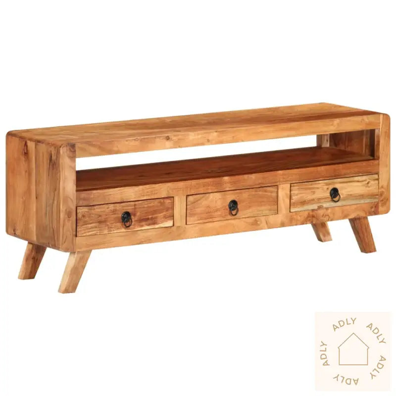 Tv-Benk 110X30X40 Cm Heltre Akasie