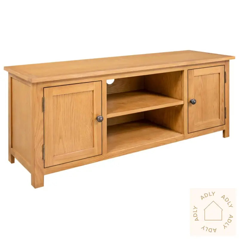 Tv-Benk 110X35X44 Cm Heltre Eik