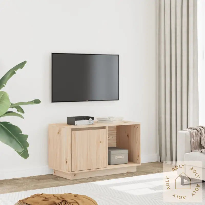 Tv-Benk 74X35X44 Cm Heltre Furu