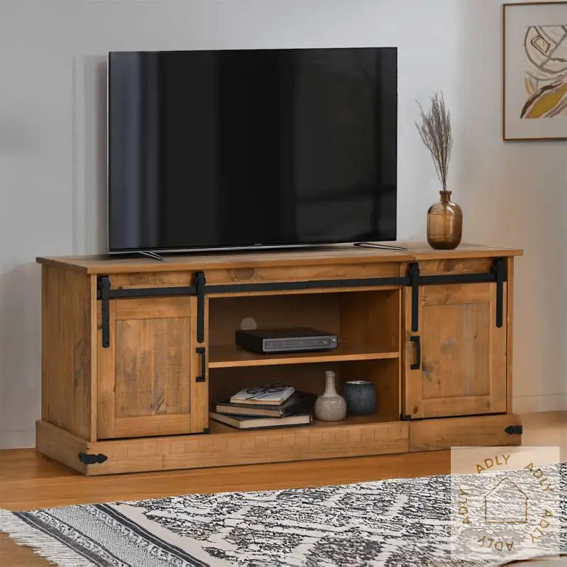 Tv-Skap Halden Med 2 Skyvedører 150X40X60 Cm Heltre
