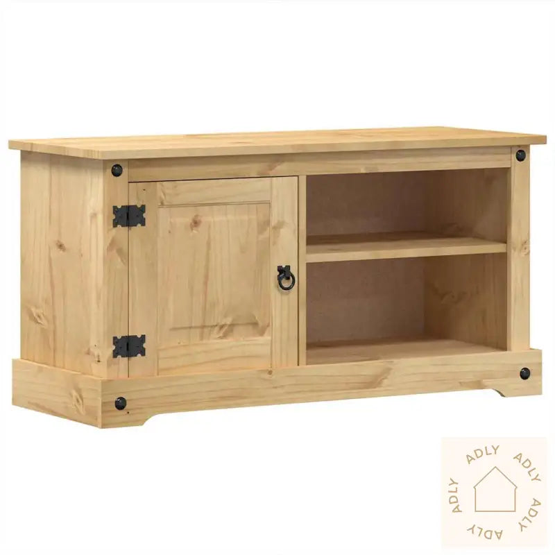 Tv-Benk Corona 100X40X52 Cm Heltre Furu
