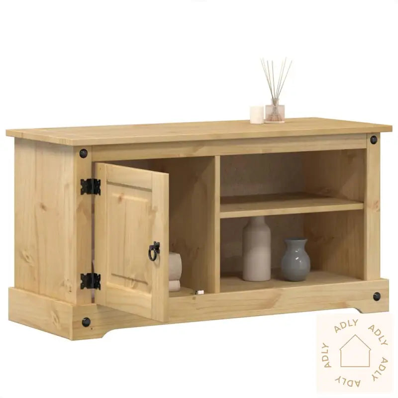 Tv-Benk Corona 100X40X52 Cm Heltre Furu