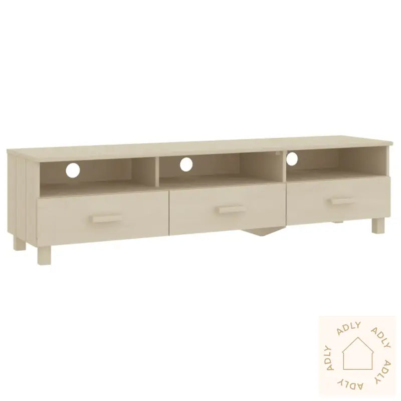 Tv-Benk Hamar Honningbrun 158X40X40 Cm Heltre Furu