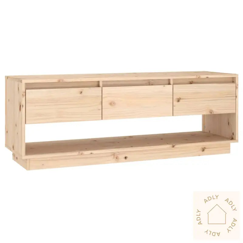 Tv-Benk 110,5X34X40 Cm Heltre Furu