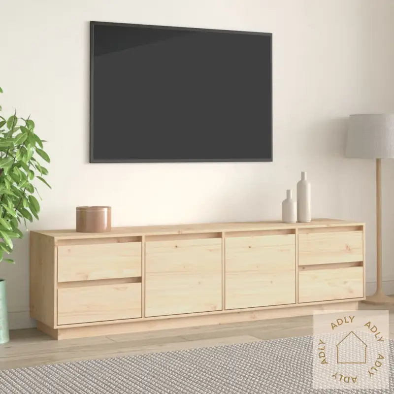Tv-Benk 176X37X47,5 Cm Heltre Furu