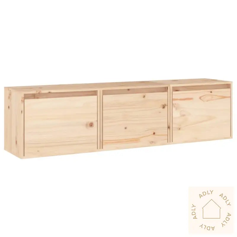 Tv-Benker 3 Stk Heltre Furu