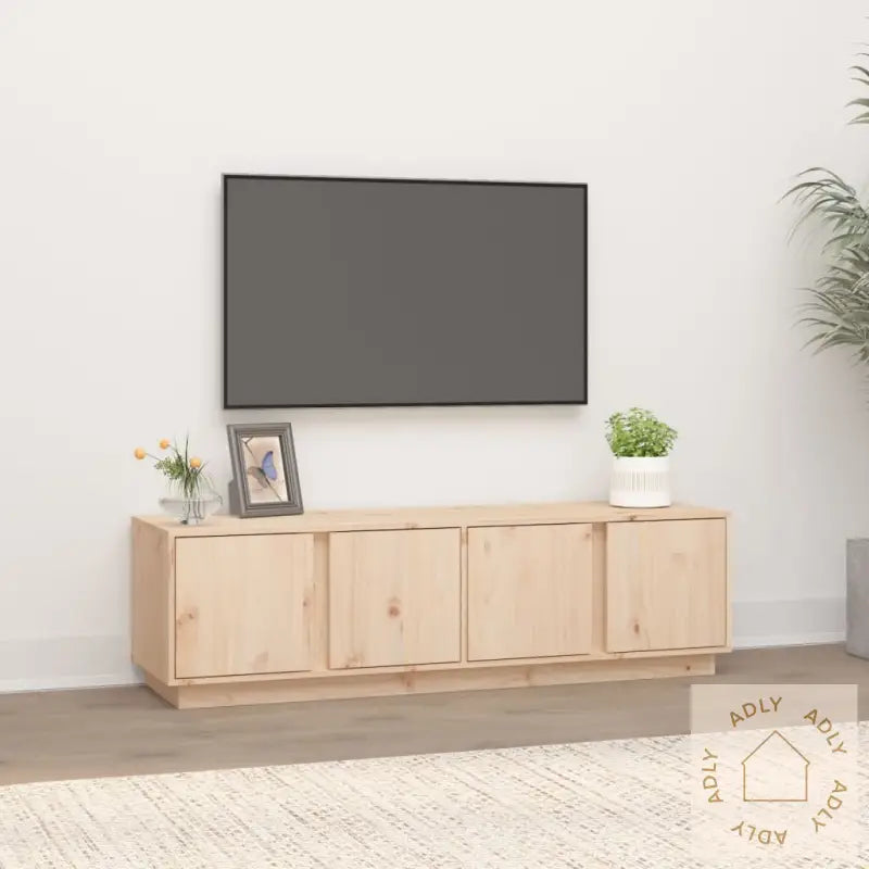 Tv-Benk 140X40X40 Cm Heltre Furu