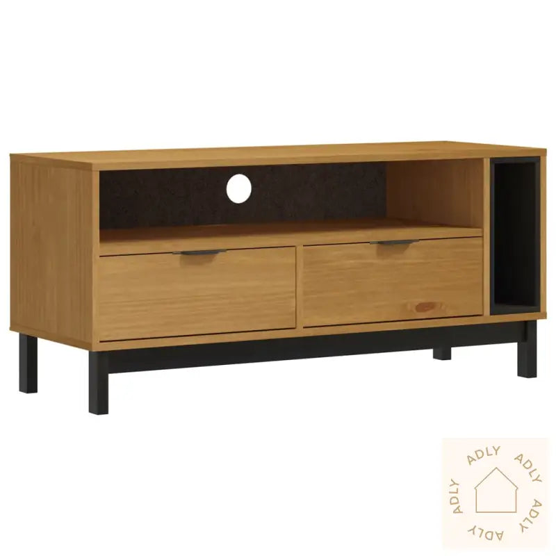 Tv-Benk Flam 110X40X50 Cm Heltre Furu