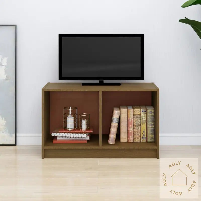 Tv-Benk Honningbrun 70X33X42 Cm Heltre Furu