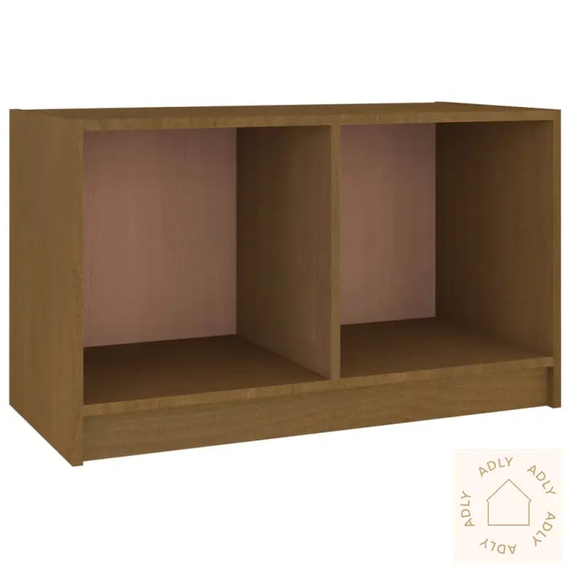 Tv-Benk Honningbrun 70X33X42 Cm Heltre Furu
