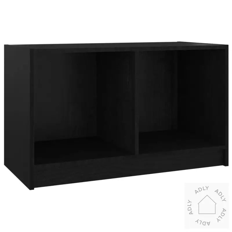 Tv-Benk Svart 70X33X42 Cm Heltre Furu