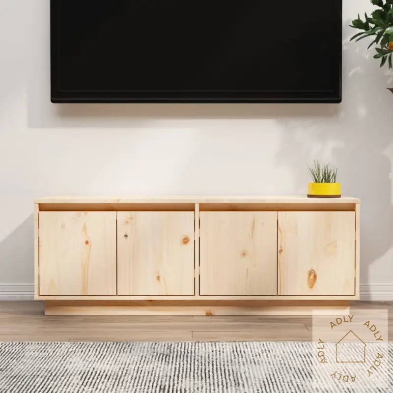 Tv-Benk 110X34X40 Cm Heltre Furu