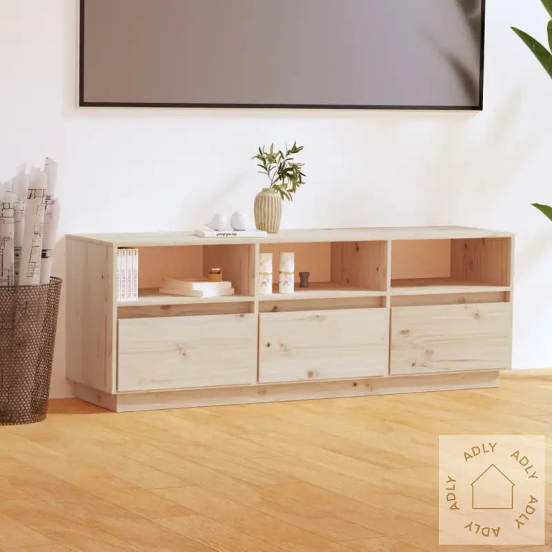 Tv-Benk 140X37X50 Cm Heltre Furu