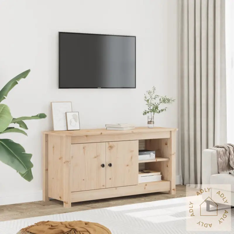 Tv-Benk 103X36,5X52 Cm Heltre Furu