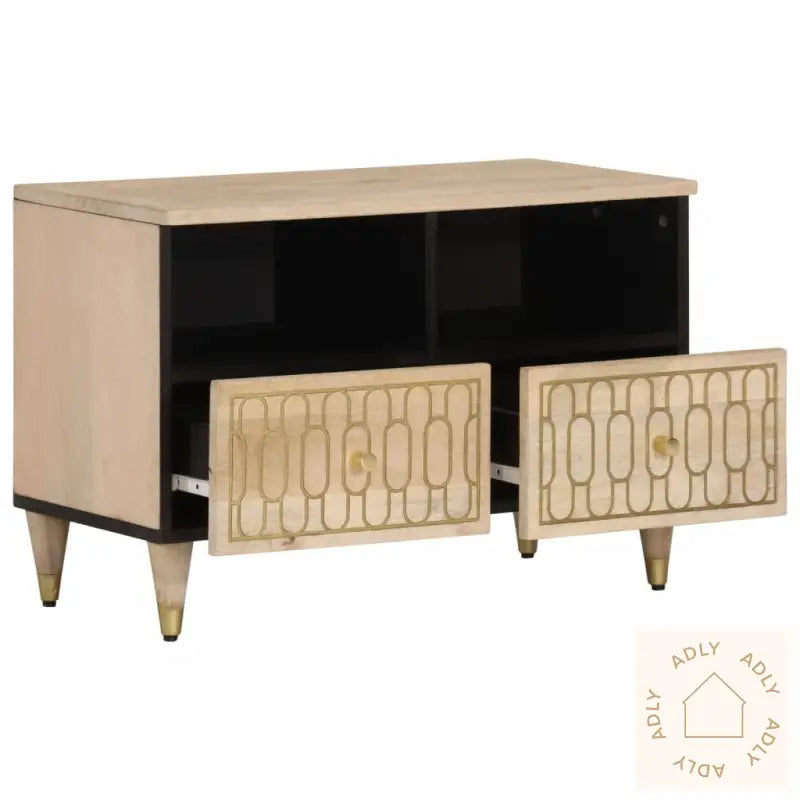 Tv-Benk 70X33X46 Cm Heltre Mango