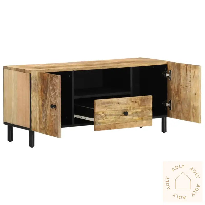Tv-Benk 105X33X46 Cm Heltre Mango