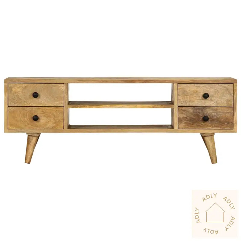 Tv-Benk 110X35X40 Cm Heltre Mango