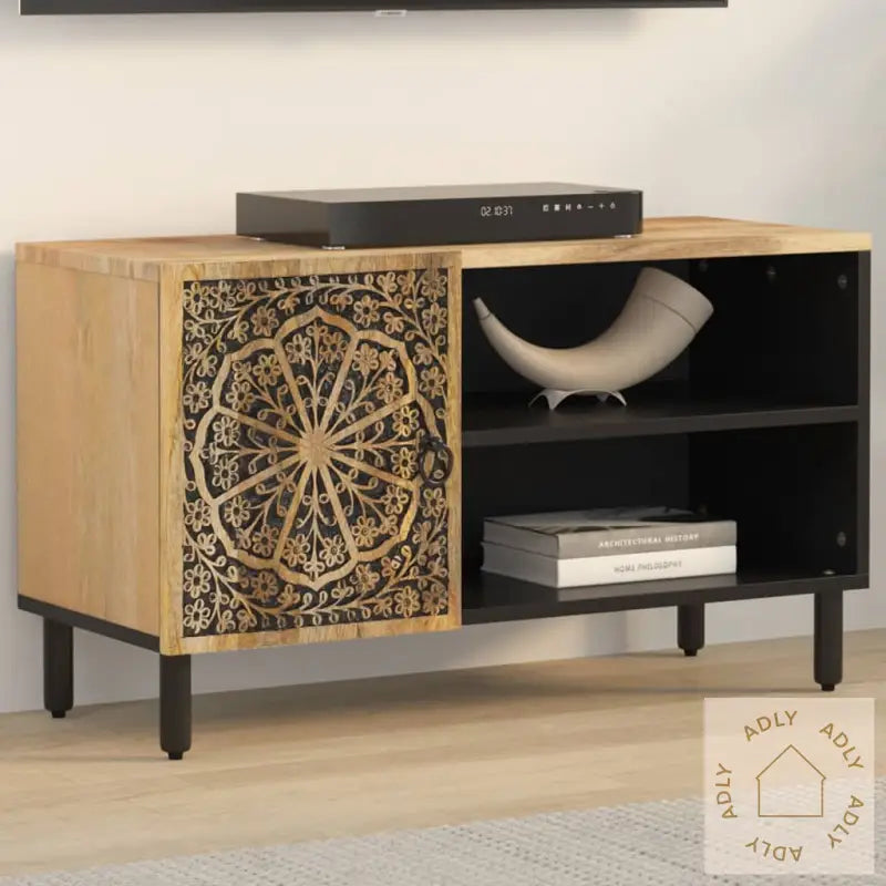 Tv-Benk 80X31X46 Cm Heltre Mango