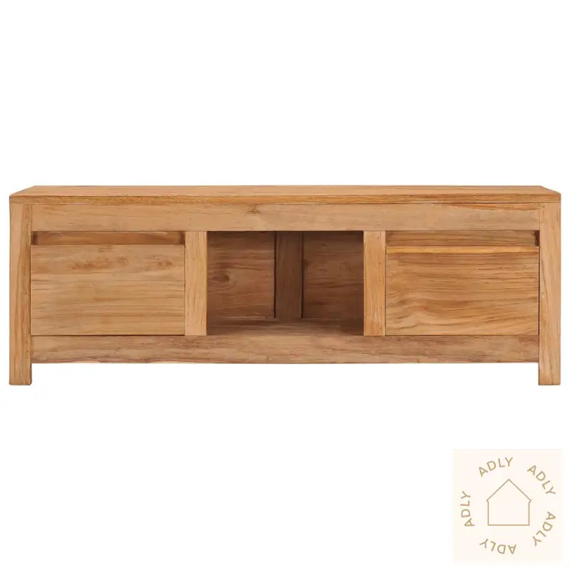 Tv-Benk 100X30X35 Cm Heltre Teak
