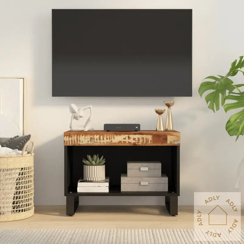 Tv-Benk 60X33X43,5 Cm Gjenvunnet Heltre