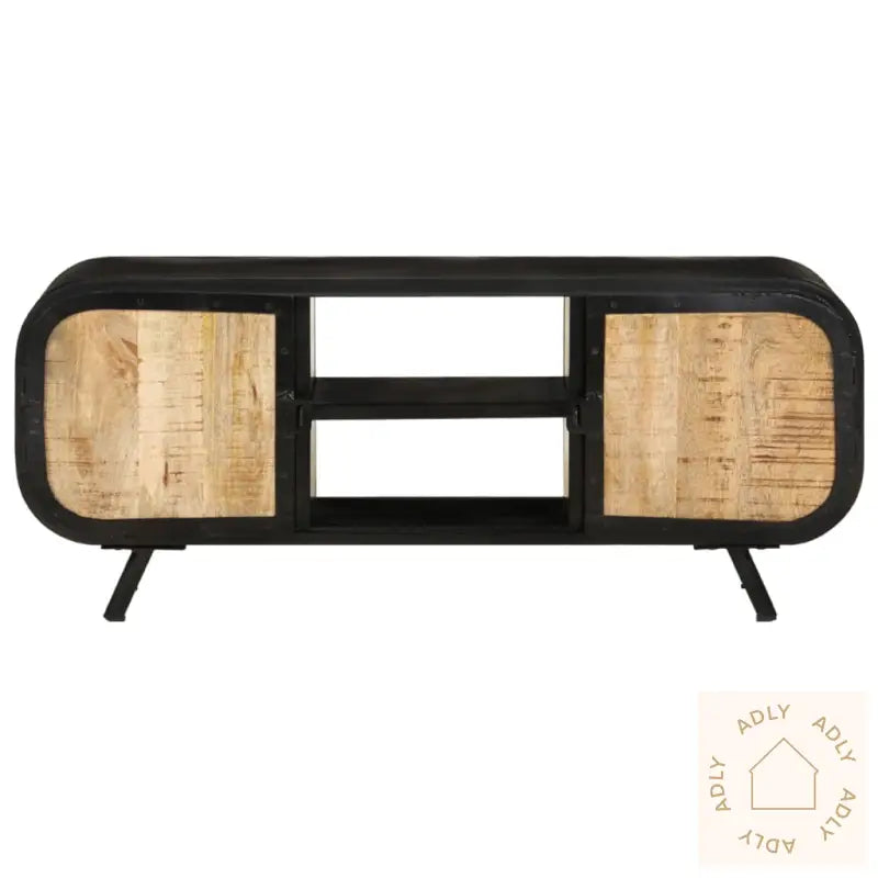 Tv-Benk 110X30X45 Cm Grovt Mangotre