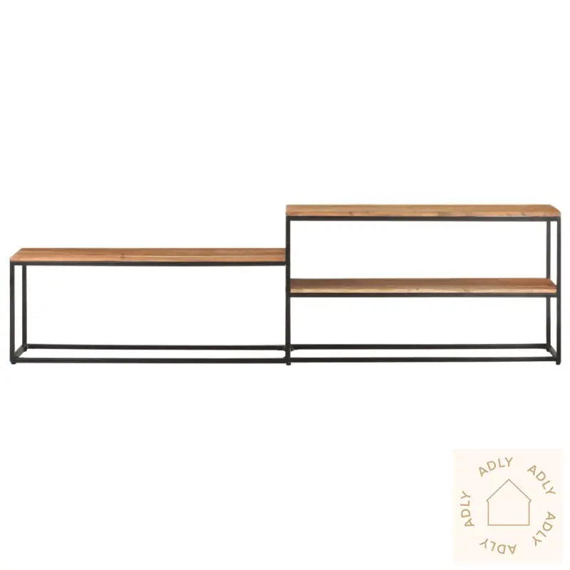 Tv-Benk 180X30X50 Cm Heltre Akasie