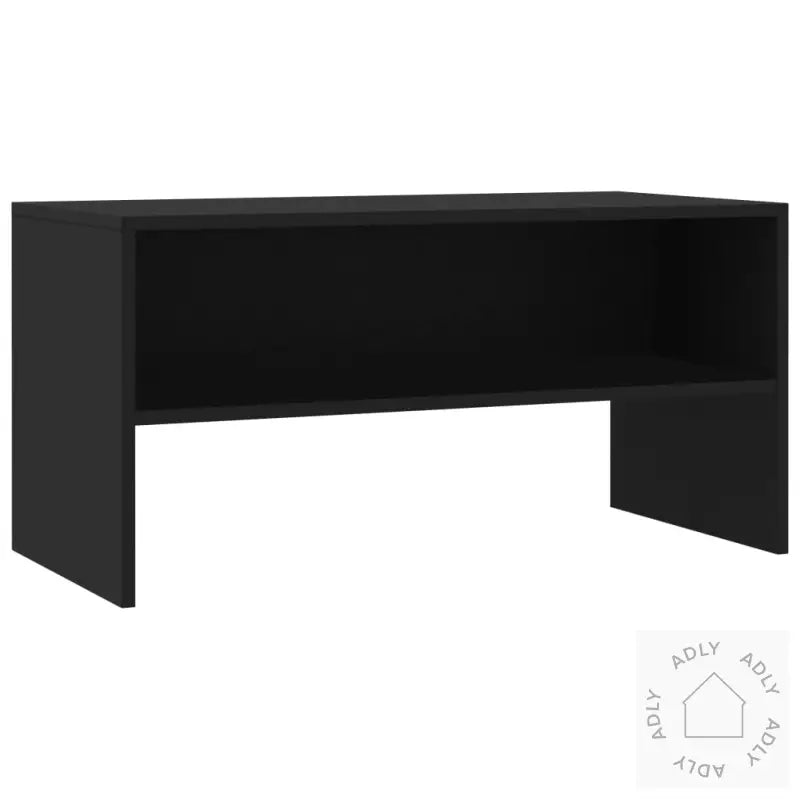 Tv-Benk Svart 80X40X40 Cm Konstruert Tre
