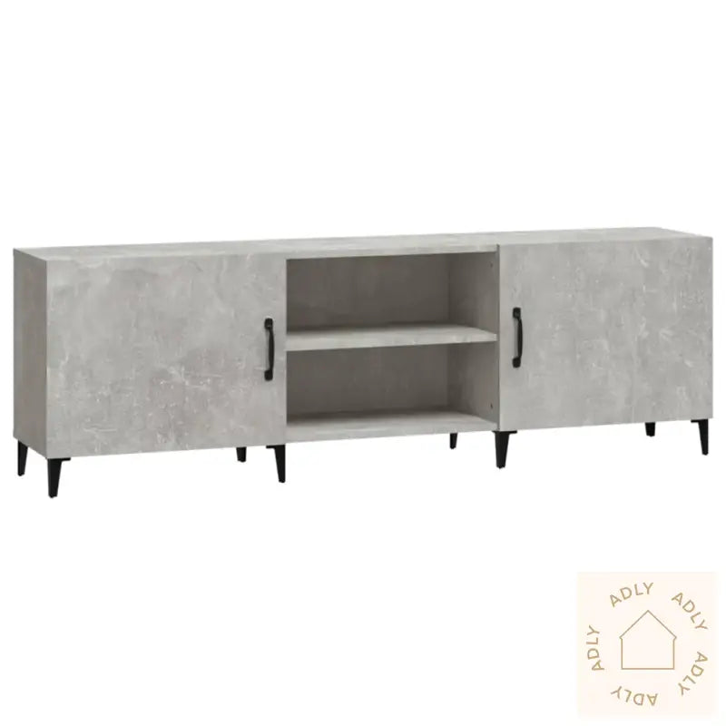 Tv-Benk Betonggrå 150X30X50 Cm Konstruert Tre