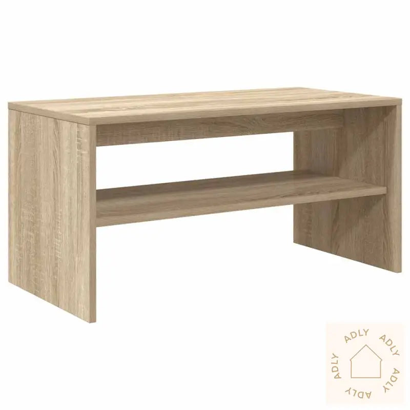 Tv-Benk Sonoma Eik 80X40X40 Cm Sponplate