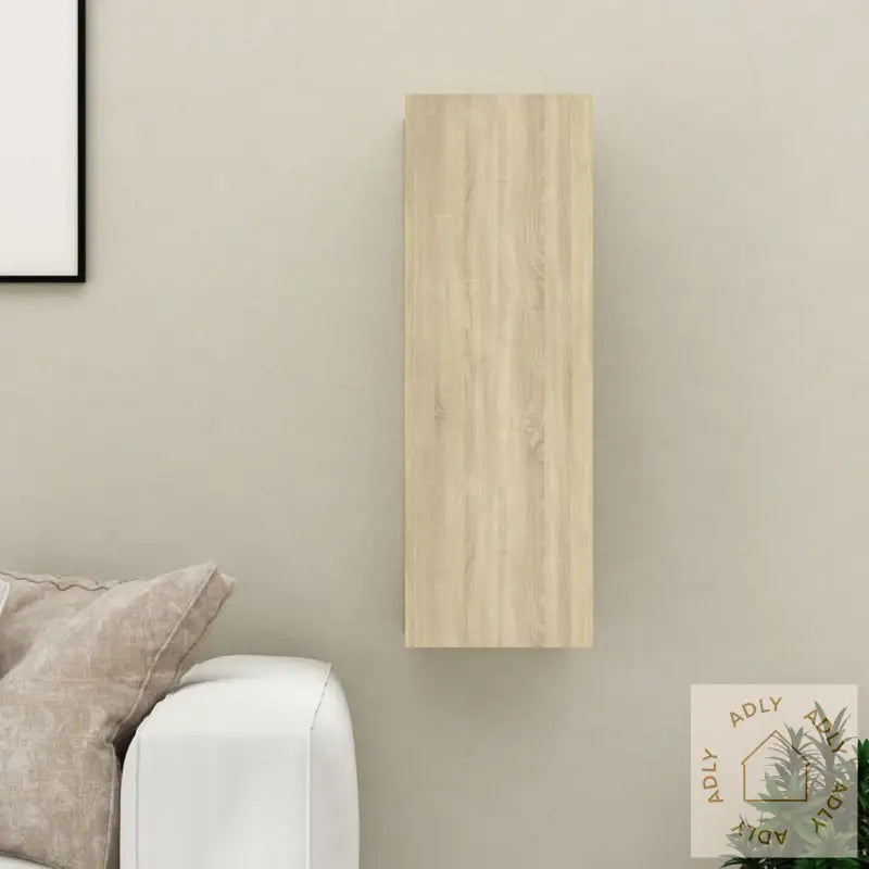 Tv-Benk Sonoma Eik 30,5X30X90 Cm Sponplate